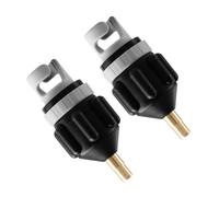 BESTYASH 2pcs Inflation Valve Adapter for Kayak and Inflatable Boat, Pa66 Material with Strong Sealing and Quick Inflation Features, for Water Sports and Mobile Adventures