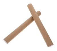 BESTYASH 2pcs Mailing Tube round Poster Shipping Tube with Plastic End Caps, Heavy Duty Abs and Paper, 1.57x16, for Artwork, Blueprints, Architects and Artists
