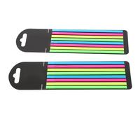 BESTYASH 2pcs Professional Page Marker Guided Reading Strips 2.7x0.7inch Pet Sturdy Exquisitely Crafted Easy to Use for Offices and Schools