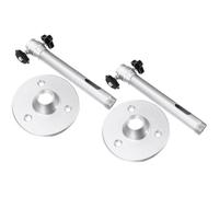 BESTYASH 2pcs Projector Ceiling Mount Bracket with Aluminum Alloy Material and Easy Installation Multi-functional Wall Projector Stand Suitable for Cameras
