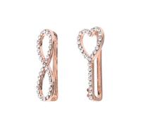 BESTYASH 2pcs Replaceable Watchband Decor Alloy Crystal Jewelry Style