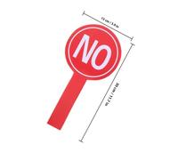 BESTYASH 2pcs Reusable Foam Board Handheld Voting Paddles High Visibility, Single Sided Design for Classroom Interaction and Competitions, for Teachers and Judges