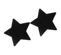 BESTYASH 2pcs Star Hair Clips for Girls Black Metal Hair Accessories Lightweight for Daily Wear and Parties for Styling and Managing