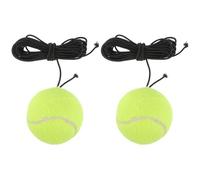 BESTYASH 2pcs Tennis Training Balls Dog Tennis Ball Satisfies Hunting Instinct Improves Emotion Play with Your Pets for Beginners and Professionals