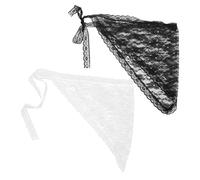 BESTYASH 2pcs Women S Mesh Lace Wrap Skirts Side Tie Cover Up Beach Skirt Lightweight Breathable Layered Design for Spring Summer Music Festivals and Parties