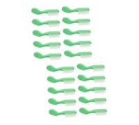 BESTYASH 2sets 10pcs Portable Toothbrushes with Ergonomic Grip Lightweight Practical Prison Supplies for Developing Oral Habits The Go Household Toothbrushes 10pcs*2