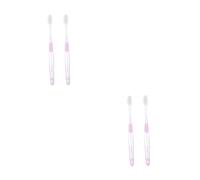 BESTYASH 2sets 2pcs Pregnant Women Toothbrushes for Oral Care Soft Bristle Design for Gentle Cleaning Lightweight Portable for Maternal Gum Health During Pregnancy 2pcs*2
