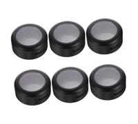 BESTYASH 2sets 6pcs Single Color Eyeshadow Storage Cases with Transparent Cover Durable and Lightweight Makeup Containers for Travel and Daily Use Easy to Open and Fill Convenient 6pcs*2