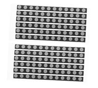 BESTYASH 2sheets Reflective Markers round High Visibility Scanning Dots for Optical Accuracy Precision Markers