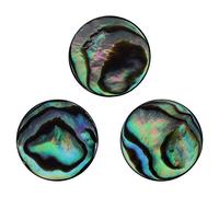 BESTYASH 3 Pcs Trumpet Finger Buttons with Beautiful Abalone Shell Pattern, Easy to Use Synthetic Material Keys, Accessory for Trumpet Players