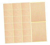 BESTYASH 30 Sheets Arrow Sticker Labels, Red Coated Self-Adhesive Arrow Stickers, 30 Sheets, Removable Marking Decals for Documents, Photos, Quality Inspection Environments