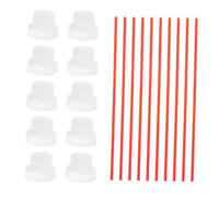 BESTYASH 30pcs Dual Use Spray Nozzle Caps for Airless Paint Sprayer Trigger Tips for Precise Spraying Domestic Industrial Applications Even Mist Easy Installation