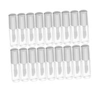 BESTYASH 30pcs Mini Refillable Lip Gloss Tubes Spillproof Plastic Containers with Wide Opening for DIY Lip Balm Lipstick Portable Makeup for Women and Professionals