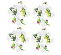 BESTYASH 32pcs Miniature Potted Plant Decor for Dollhouse and Micro Landscaping Realistic Simulated Bonsai Models Premium Mini House Plant Ornaments for Indoor Garden Display