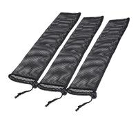 BESTYASH 3pcs Birds Food Feeder Hanging Drawstring Bags Easy to Open and Close Nylon Mesh Bags for Outdoor Garden Bird Seeds Feeding