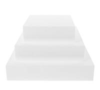 BESTYASH 3Pcs Foam Cake Dummies for Practicing Fondant Techniques and Wedding Cake Displays