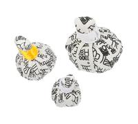 BESTYASH 3pcs Pure Chinese Herbal Health Balls Warming Bags for Muscle Massage and Relief Natural Wormwood Compresses for Fatigue Stiff Shoulder Edema Prevention Compact for Random Color