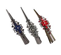 BESTYASH 3pcs Retro Duckbill Hairdressing Clamp Hair Clips Hair Ties for Girls Ladies Women Salon Supplies