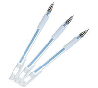 BESTYASH 3pcs Skin Marking Pen Blue Microblading Tattoo Positioning Pens for Professional Eyebrow Lip Mapping and Piercing Precision in Salon Use