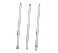 BESTYASH 3pcs White Eyeliner Pen Versatile Lying Silkworm Makeup Pencils for All Day Wear Easy Application for Eyes and Lips Lightweight and Portable