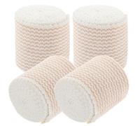 BESTYASH 4 Rolls Athletic Thigh Wrap Compression with Elastic Fabric and Cotton Yarn for Breathable, Comfortable Pressure, Sports Wrap for Ankle and Knee Injuries