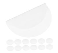 BESTYASH 40pcs Non-Stick Reusable Silicone Steamer Liners Round Mesh Mats for Dumplings Buns Dim Sum Cooking Baking Lightweight Design for Home and Outdoor Use
