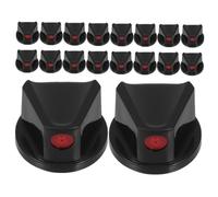 BESTYASH 40pcs Spray Paint Nozzles for Aerosol Cans Lightweight Replacement Tips for Smooth Even Application Durable Spray Can Parts for Various Projects for Graffiti and Touch Ups