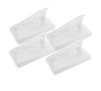BESTYASH 4packs Soft Car Tissue Three-Layer Unscented Travel Tissues for Visor Use Gentle Skin Quick Access Auto Refill for Sensitive Needs
