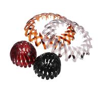 BESTYASH 4pcs Birds Nest Hair Clips Hair Styling Accessories Comfortable Wearing Easy-to-use Design Plastic Resin Claw Clips for Women Girls Work Busy Mornings