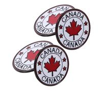 BESTYASH 4pcs Canadian Pin Brooch Canada Flag Lapel Pin Enamel Badge for Backpacks Friends Family