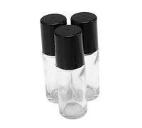 BESTYASH 4pcs Essential Oil Bottles Glass Portable Refillable Bottles with Tight Seal for Natural Oils