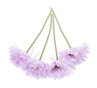 BESTYASH 4pcs Faux African Daisies Lifelike Silk Artificial Flowers for DIY Flower Arrangements for Home Garden and Event Decor Easy Care Non Fading Design