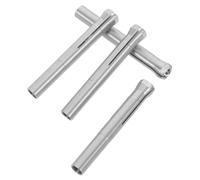 BESTYASH 4pcs Nail Polishing Chuck Spring Collet Tool Collet Chuck for Manicure Machines Nail Drill Bit Holder Adapter Stainless Steel Black