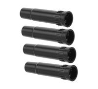 BESTYASH 4pcs Plastic Tire Valve Stem Extenders Valve Stem Extension for Cars Trucks and Rvs Easy Installation Durable Construction Angle Wheel Adapter for Enhanced Tire Access