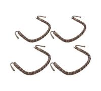 BESTYASH 4pcs Replacement Teapot Handle U-Shape Rattan Woven Ceramic Pot Handle Replacement with Comfortable Grip and Easy Installation for Home and Restaurants