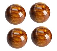 BESTYASH 4Pcs Resin Fitness Handballs Chinese Stress Relief Balls for Hand Exercise and Arthritis Therapy Desktop Ornament with Unique Artistic Design