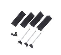 BESTYASH 4pcs Retractable Barrier Belt End Replacement Heavy Duty Plastic Housing Stanchion Cassette for Crowd Control Quick Setup System Efficient Space Management