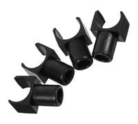BESTYASH 4pcs Wheelchair U Shaped Rail Guide Accessories Provides Extra Support Stability Fits Tubing Quick Installation for Various Wheelchair Models Durable Replacement Parts for Enhanced