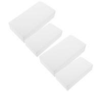 BESTYASH 4pcs White Foam Blocks for Crafts Lightweight Foam for DIY Party Decor and Frames Can Be Painted to Exercise Aesthetic Ability for Crafting
