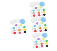 BESTYASH 4sets Carrying Box Leak Pocket Small Holder for Travel Durable Cosmetic Case with Design Present for Users 12pcs*4