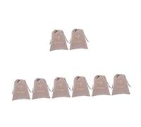 BESTYASH 4sets Portable Hair Dryer Storage Bag Drawstring Organizer for Travel Home Use Lightweight Compact Design for Hair Dryers Jewelry Skincare and Items Grey 2pcs*4