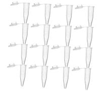 BESTYASH 500pcs Plastic Centrifuge Tubes with Screw Caps Sample Containers for Laboratory Experiment Molecular Biology Clinical Chemistry Portable and Lightweight Scientific Test Tubes