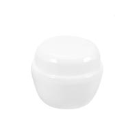 BESTYASH 50g Portable Travel Toiletry Bottle Small Mushroom Cream Plastic Jar Leakproof and Easy Refill