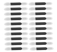 BESTYASH 50pcs Double Ended Disposable Eyeshadow Brushes Two Round Sponge Applicators for Precise Makeup Blending and Eye Shadow Application Soft Cosmetic Brush Kit for Natural to Dramatic
