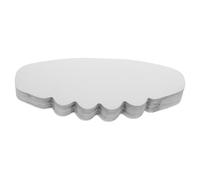 BESTYASH 50pcs Dual Sided Cardboard Hat Shaper Inserts for Baseball Caps Stiffener Support White Paper Cap Liner for Adult Hat Structure Maintenance and Form Preservation