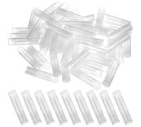 BESTYASH 50pcs Empty Lip Balm Tube with Caps DIY Lipstick Storage Container for Cosmetics Lightweight and Durable for Lip Balms and Lipstick Creations