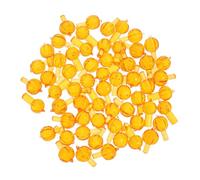BESTYASH 50pcs Pumpkin-Shaped Replacement Bulbs for Ceramic Halloween Tree Ceramic Tree Lights for Patio Decor Holiday Craft Project Accessories