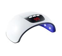 BESTYASH 54W UV LED Nail Lamp with Automatic Sensor Professional Nail Dryer for Gel Polish Curing Dual Light Source Timer Settings LED Display for Salon and Home