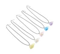BESTYASH 5pcs Acrylic Ocean Animal Charms Lightweight Durable Pendant for Jewelry Making Dolphin Whale Shark Figurines for Summer Holiday Party Favor