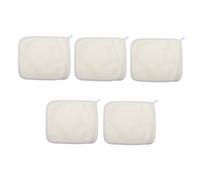 BESTYASH 5Pcs Exfoliating Back Scrubber Washcloths Double Sided Bath Scrubbers for Full Body Cleansing Skin Friendly Exfoliating Towels